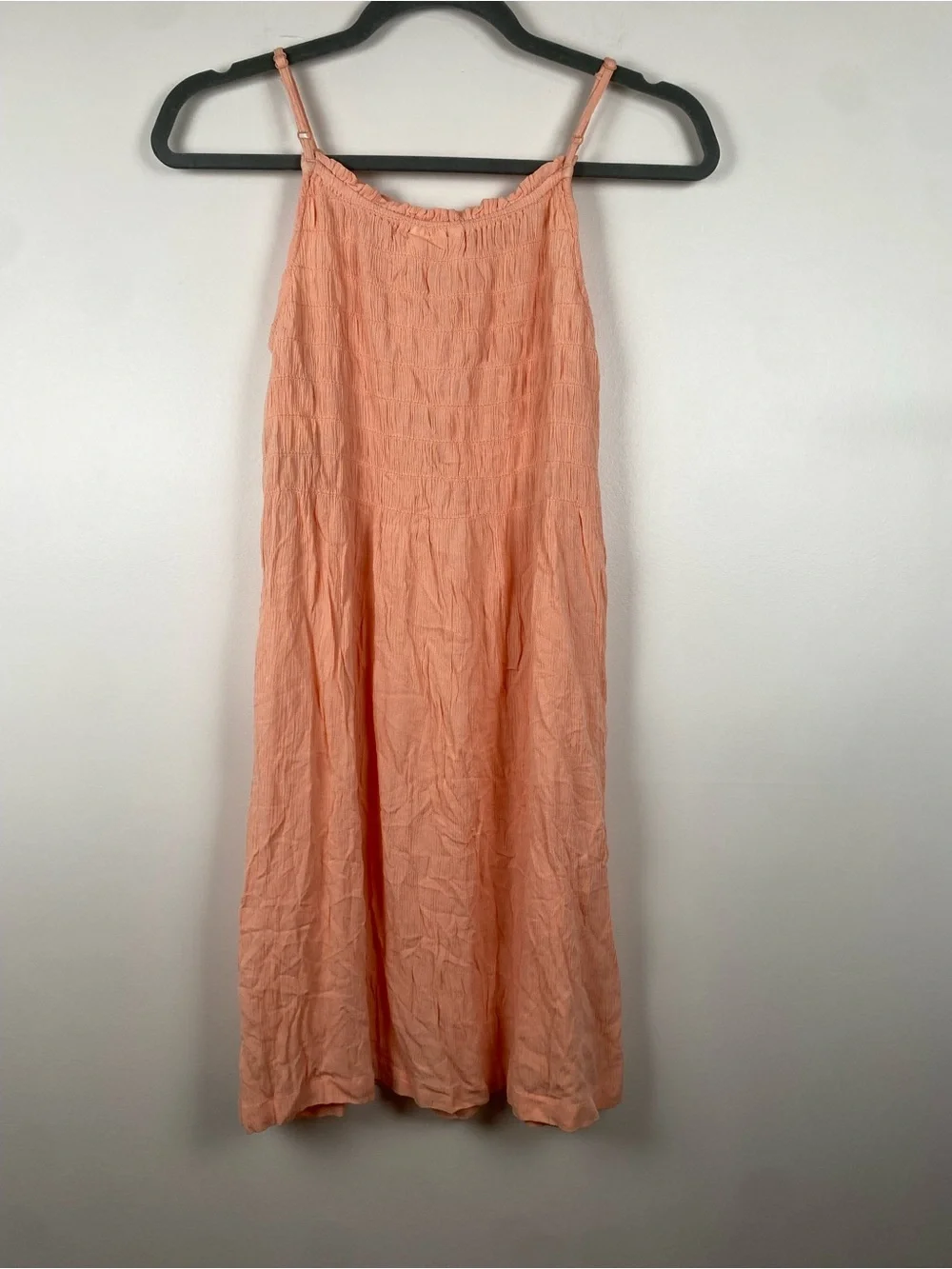 Roxy Girls Peach Look at Me Now Dress XL
